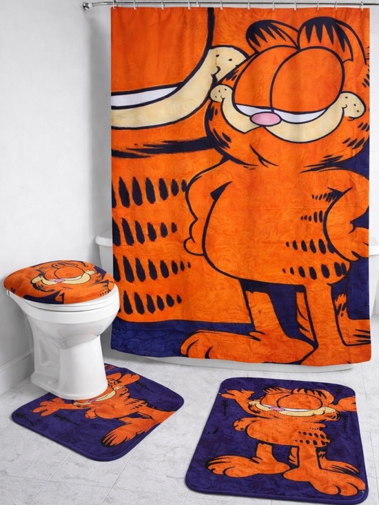 Other - 4pc bathroom set Garfield
